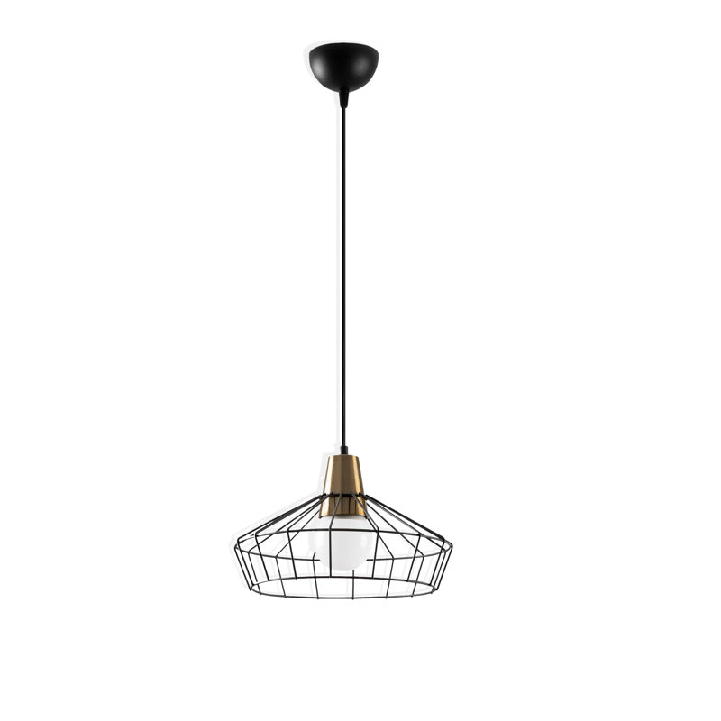Luminaire suspendu simple à hauteur réglable