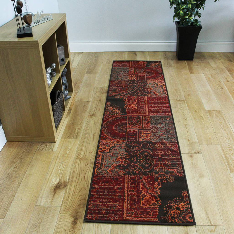 Droskyn Patchwork Area Rug, Runner 60 x 240cm