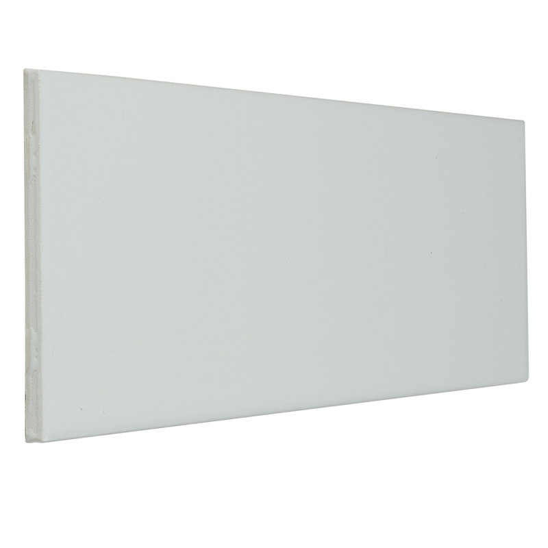 Berkeley 4" x 12" Ceramic Subway Tile, Matte Biscuit