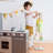 Teamson Kids Little Helper 6-pc. Pretend Play Household Cleaning Supply Set with Organizing Stand