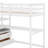 Twin Size Loft Bed With Desk And Shelves-1530140084