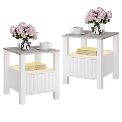 Table de bout 19,6 po Cutberto