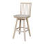 Tabouret de bar et de comptoir pivotant Hirz-43730168