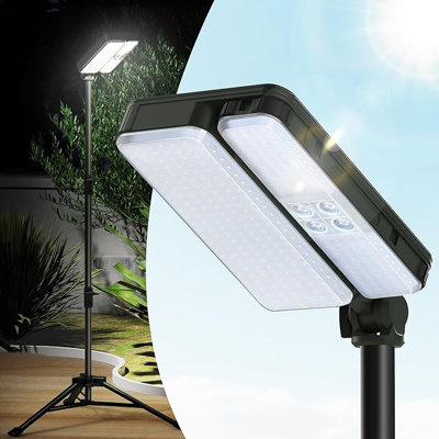 Modern Rechargeable Work Light 10 Inch Metal 1 Piece Black Dimmable