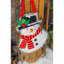 Murale porte bonhomme de neige