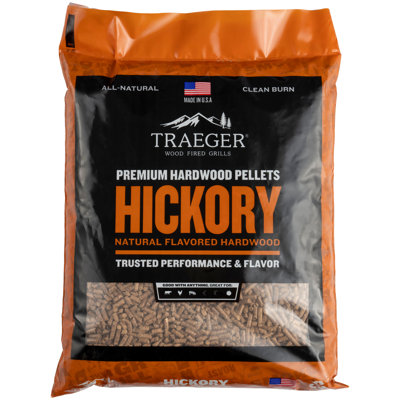 Traeger Hickory BBQ Wood Pellets