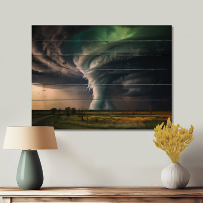 Shiri tempête tornade symphonique sur bois