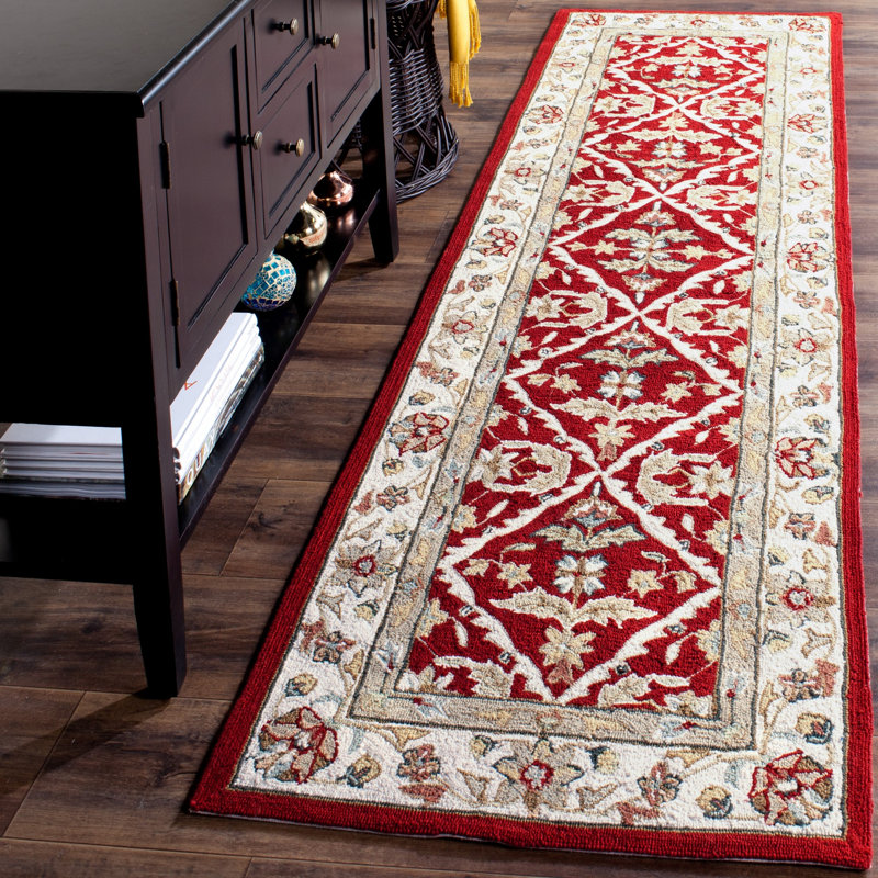 Easy Care Hand Hooked Performance Oriental Rug, Runner 2'6" x 8'