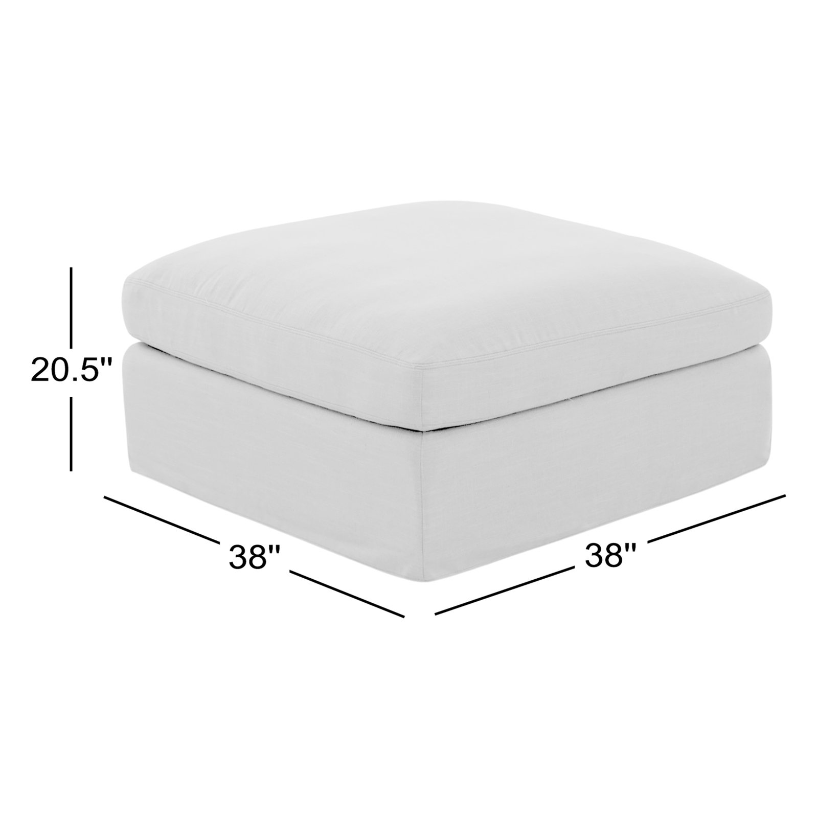 Gwenan Upholstered Ottoman