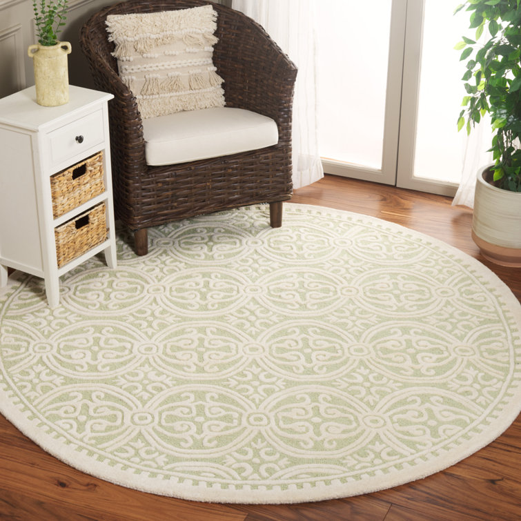 Steve Cambridge Hand Tufted Wool Geometric Rug