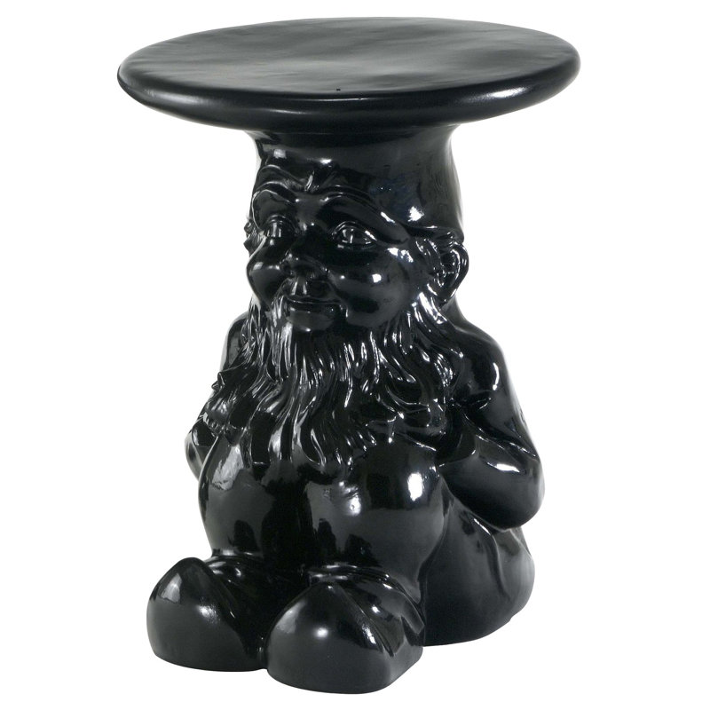 Gnomes Single Coffee Table, Black, Napoleon