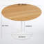 Table de salle à manger 42,1 "OK