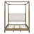 Canopy Bed Brown See below