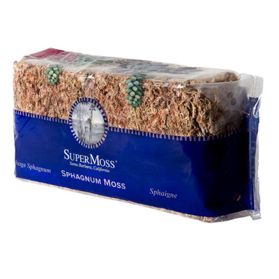 Tourbe de sphaigne SuperMoss Premium, blanc naturel, 5 oz