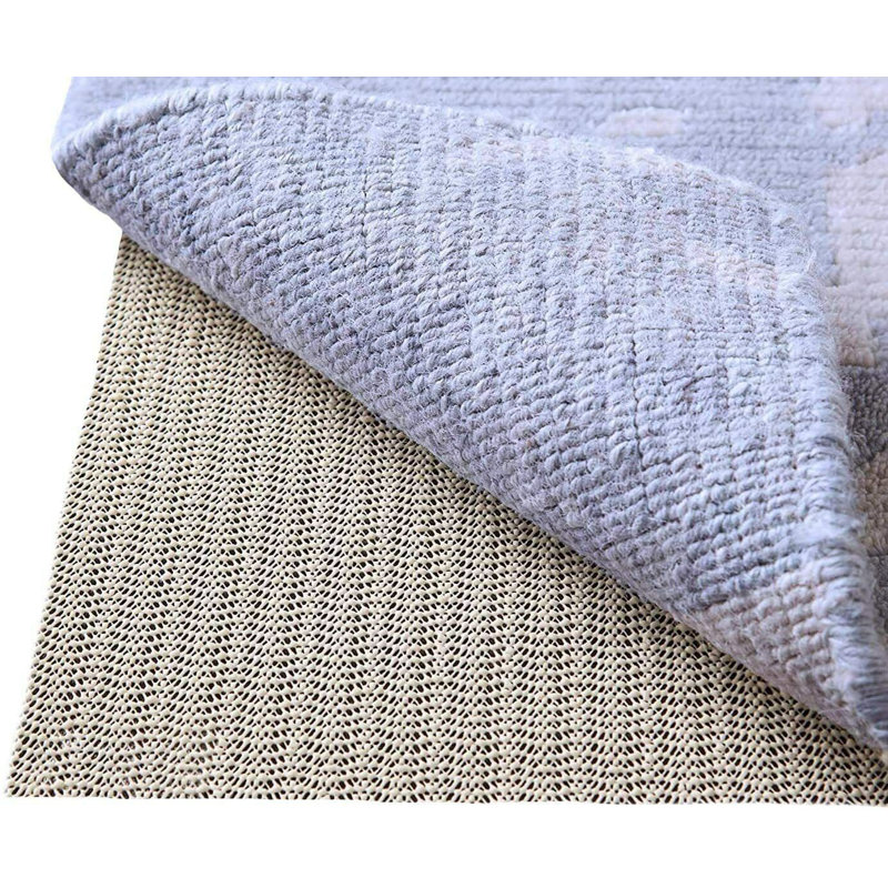 Sous-tapis à double surface antidérapant Choe, Tapis de couloir 2 pi 4 po x 13 pi