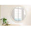 Huldar Glass Flat Wall Mirror