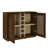 Mid Century Modern Fluted Hollowed Out Liquor Cabinet-1445607988