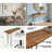 Lincolndale 42.5'' Solid Wood Top Console Table