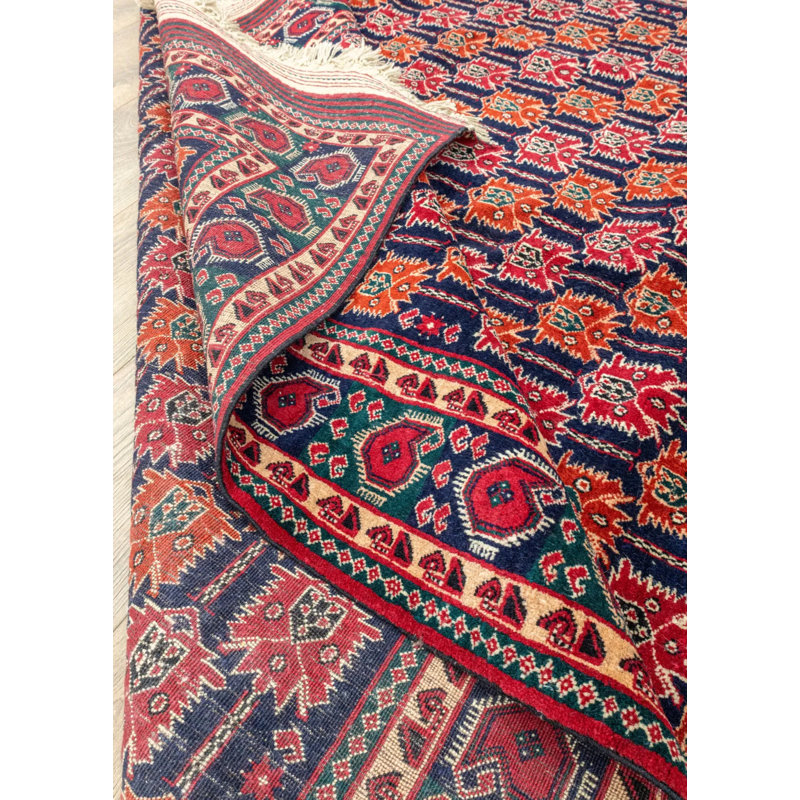 Tapis en laine tissé à la main Mary Mary