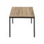 Dazzling 3 tables - tables basses et 2 tables de bout, taupe foncé, métal noir scintillant 3 pièces stratifié taupe, rétro