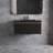 Dhruven 36 Inch Fully Assembled Single Floating Bathroom Vanity With Solid Surface Sink