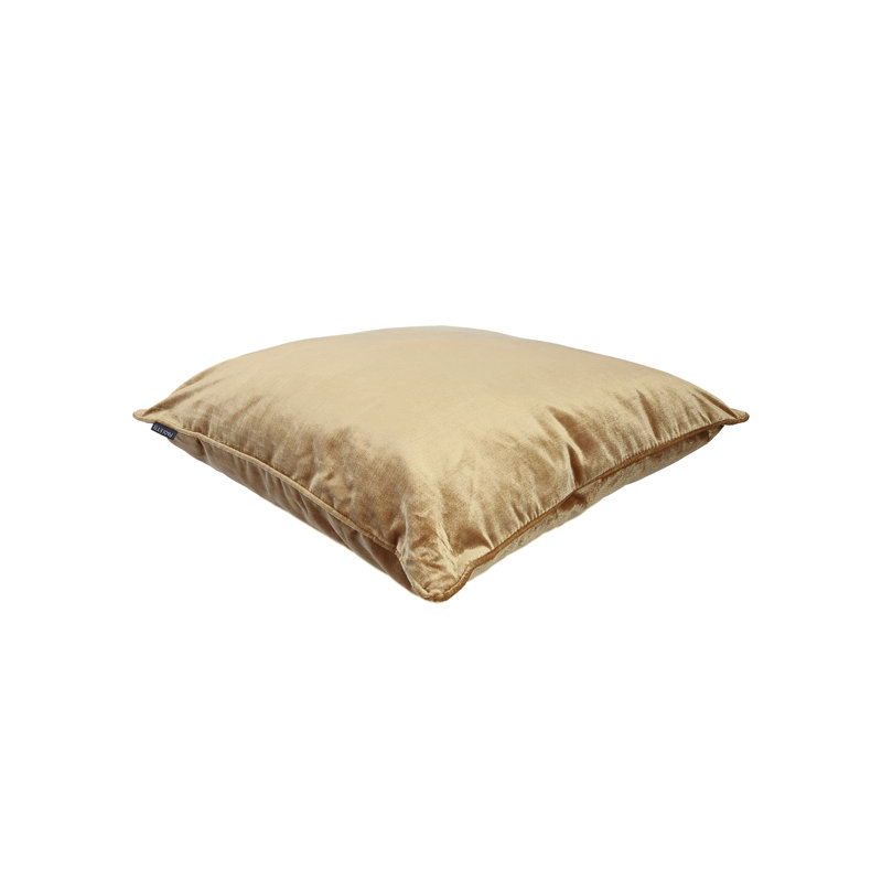 Naperville Square Scatter Cushion, 55cm H x 55cm W x 4cm D, Gold