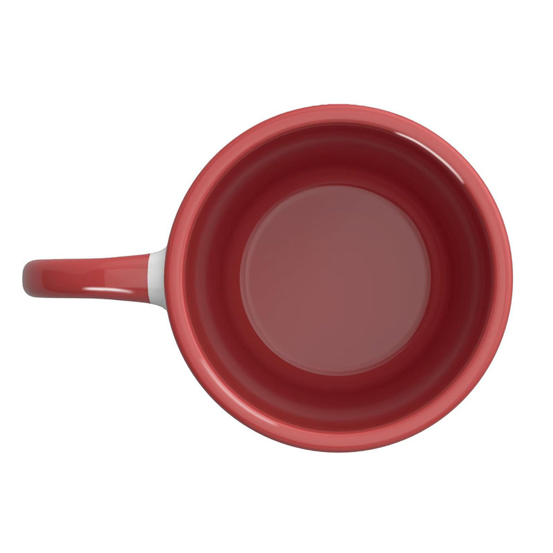 Ceramic Coffee Mug, Red