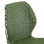 Chaise de salle à manger rembourrée moderne en cuir de polyuréthane, chaise d'appoint ergonomique avec pieds en métal noir, vert (ensemble de 4)-1855656141
