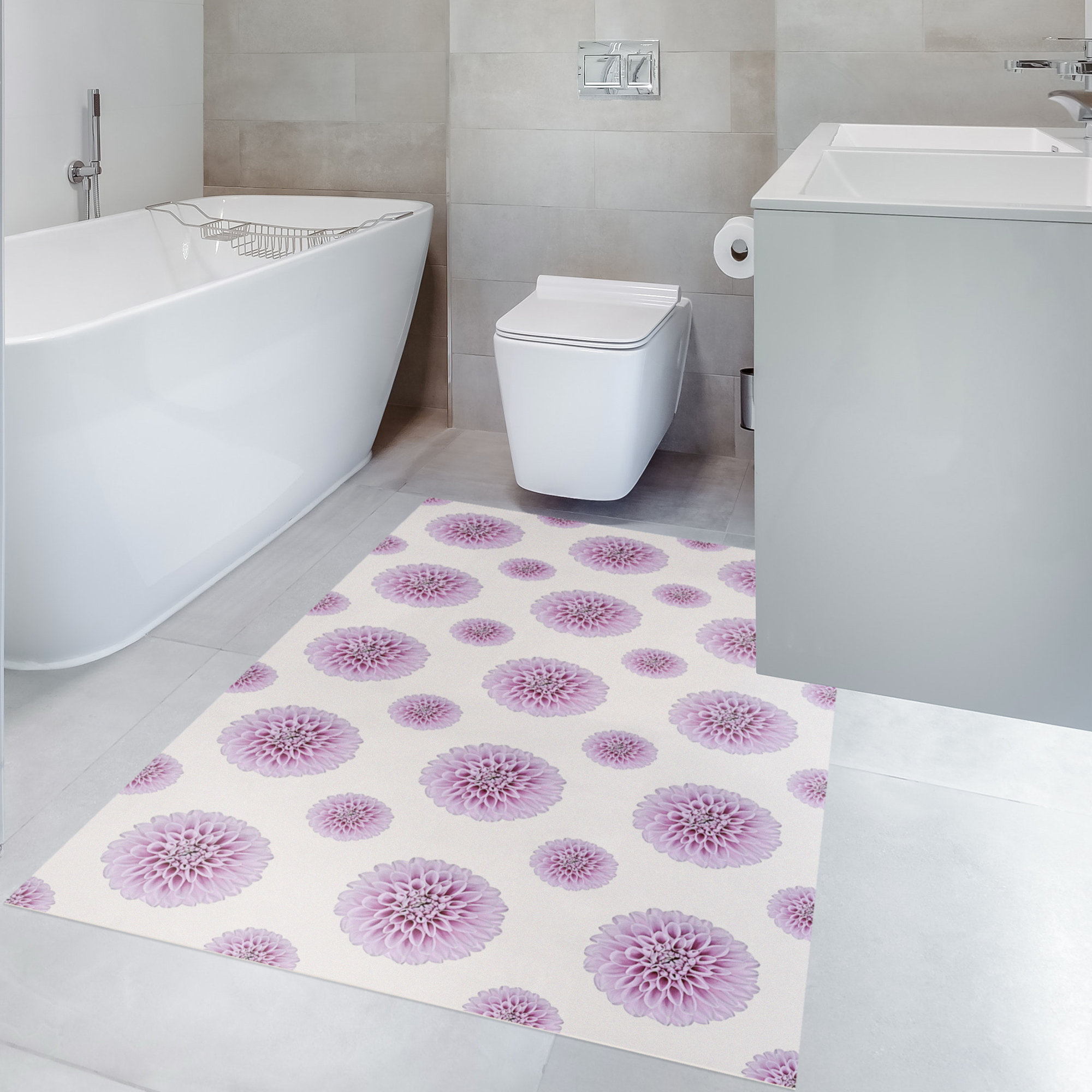 Bathroom or any use Custom Printed Carpet