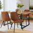 5 - Piece Faux Leather Dining Set