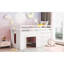 Lit mezzanine simple avec armoire et tablette-180795193