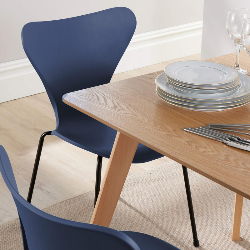 Velva 4 - Person Dining Set, Blue