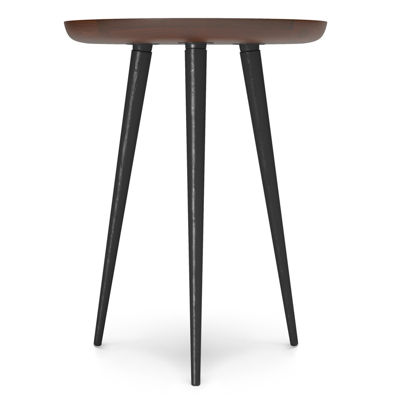 Moderne - Table d'appoint ronde - Cognac