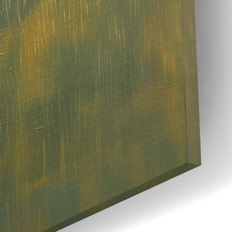 «Sunrise Pasture» par Svetlana Aleynikova, art mural en verre acrylique, H 12 po x l 12 po x P 0,13 po