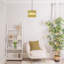 19cm H Blended Fabric Drum Pendant Shade-1373742355
