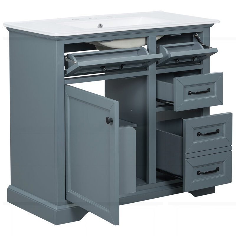 36" Bathroom Vanity with Sink