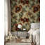 Rouleau de papier peint à peler et coller Vintage Floral