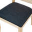 Chaises de salle à manger rembourrées Amando French Country, chaises en bois Boho avec dossier tissé et siège en lin, structure en bois massif-2100773212-2100773215