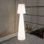 Lampe sur pied d'extérieur à DEL intégrée 43 po 43 po Lola