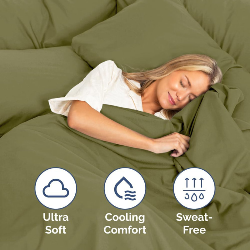 400 Thread Count Cotton Extra Deep Pocket Fitted Sheet - Hotel Luxury Single Fitted Sheet Only - Easily Fits 18" to 24" Mattress