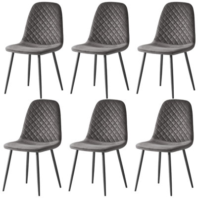 Wellersburg Modern Velvet Upholstered Armless Dining Chair