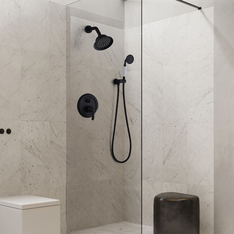 Bathroom Complete Shower System with Rough-In Valve