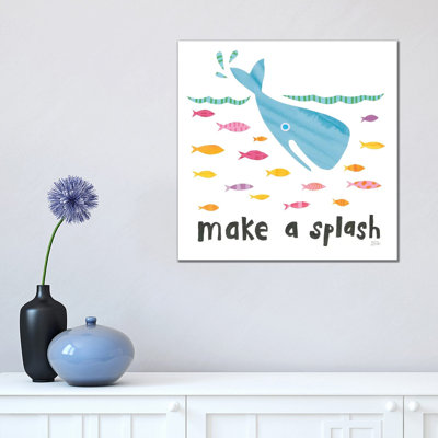 Ocean Splash I by Melissa Averinos - Wrapped Canvas Painting