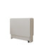 Entièrement déplié, table pliable blanche de 51,18 pouces, convenant à une petite table familiale ou à une table de présentation, pratique, simple et longue, simple et légère