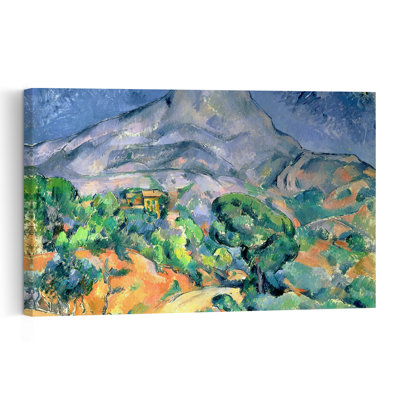Mont Sainte-Victoire, France 1900 Impression d'art mural contemporain