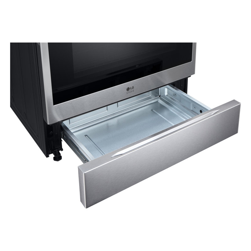 LG STUDIO Induction Slide-in Range, Silver