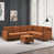 Tissu orange est en rupture de stock