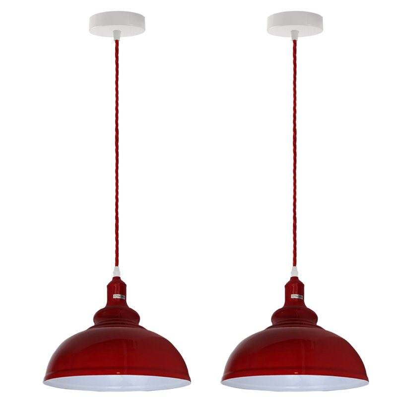 Ahearn 2 - Light Dome Pendant, No, Red