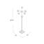 Lampe sur pied 64 "Gerard