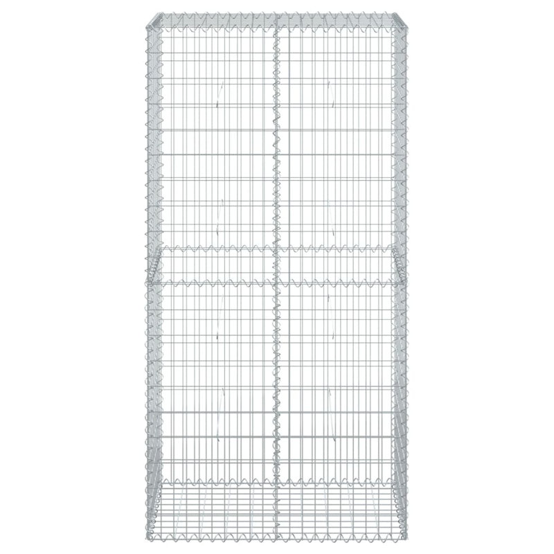 Chanah Stainless Iron Wire Fence Panels, 200cm H x 100cm W x 50cm D